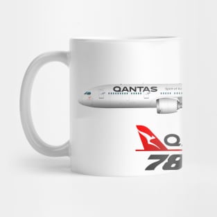 Quokka Qantas 787-9 Mug